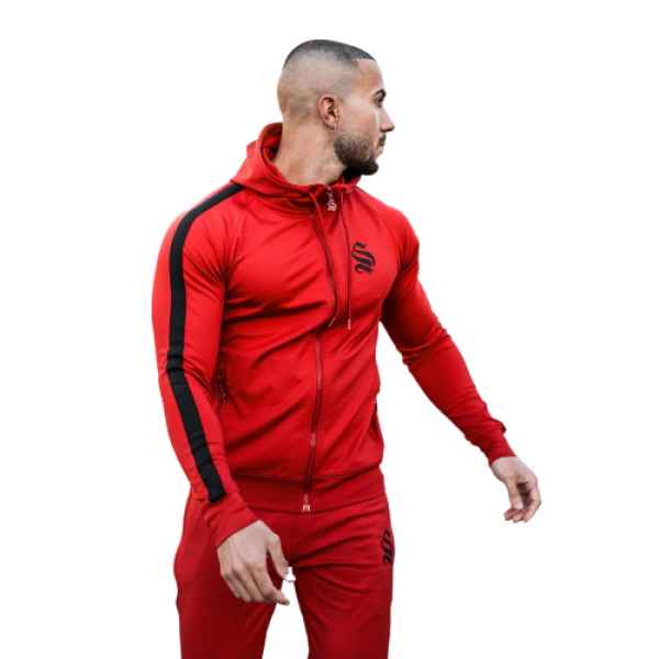 Sinners Attire Poly Tech Hoodie Red